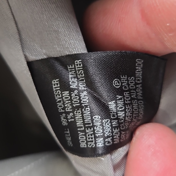 Tahari ASL Sophisticated Gray Pinstripe 3pc Women's Pants Suit, Sz 8 Career Work - Picture 5 of 14